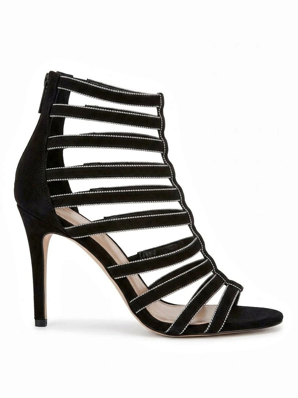 BCBGeneration Jacqueline Caged Sandal Black US 7.5